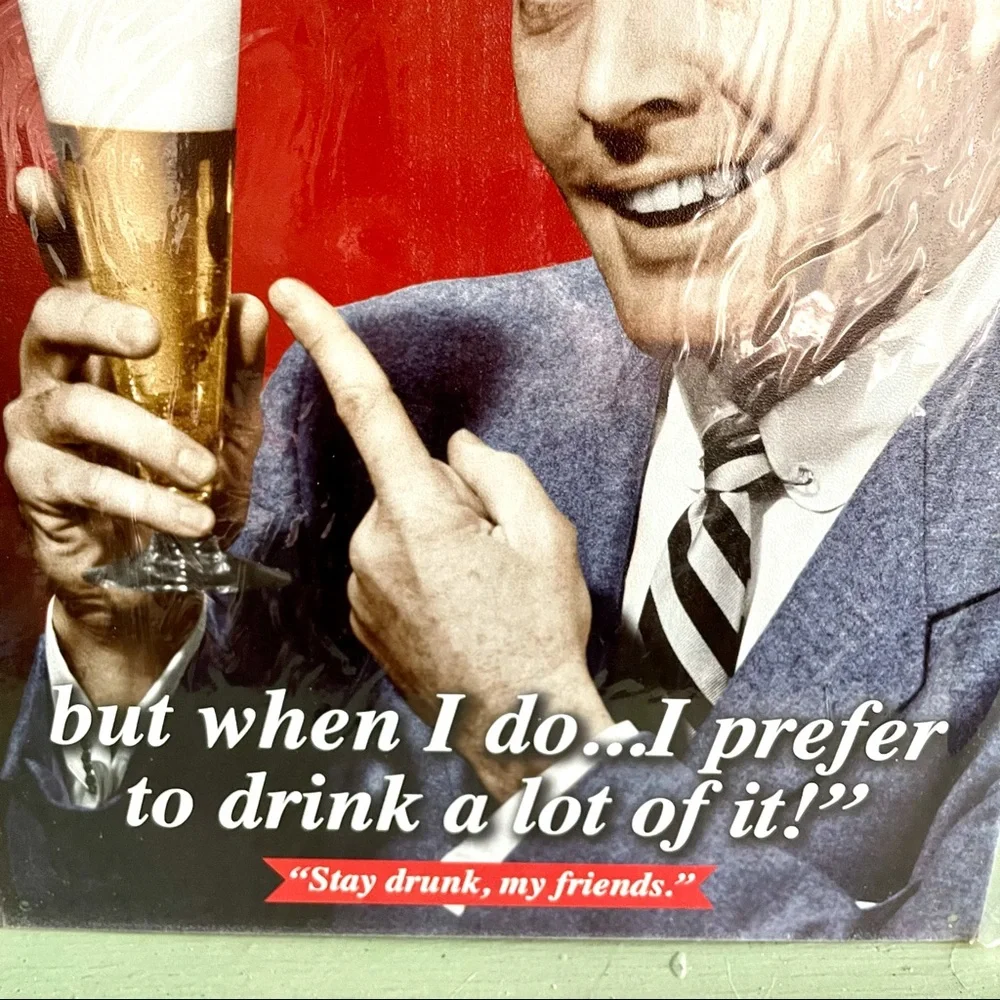 NEW I Don’t Always Drink Beer Metal Sign